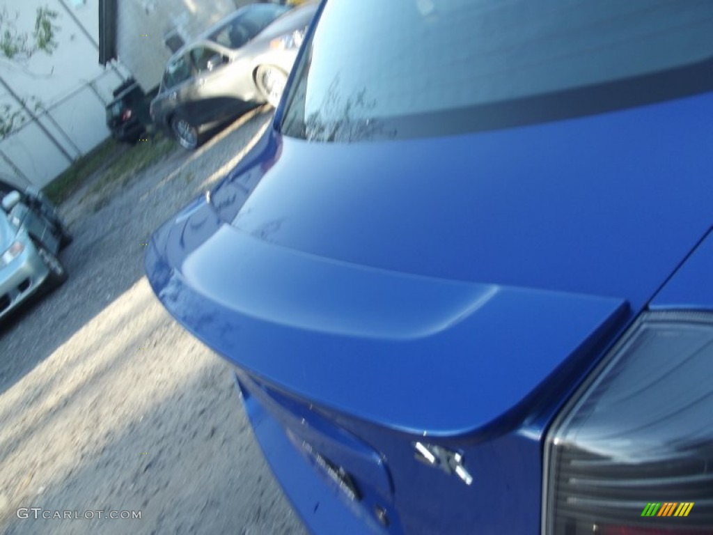 2011 Sentra 2.0 SR - Metallic Blue / Charcoal photo #16