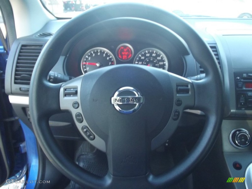 2011 Sentra 2.0 SR - Metallic Blue / Charcoal photo #19
