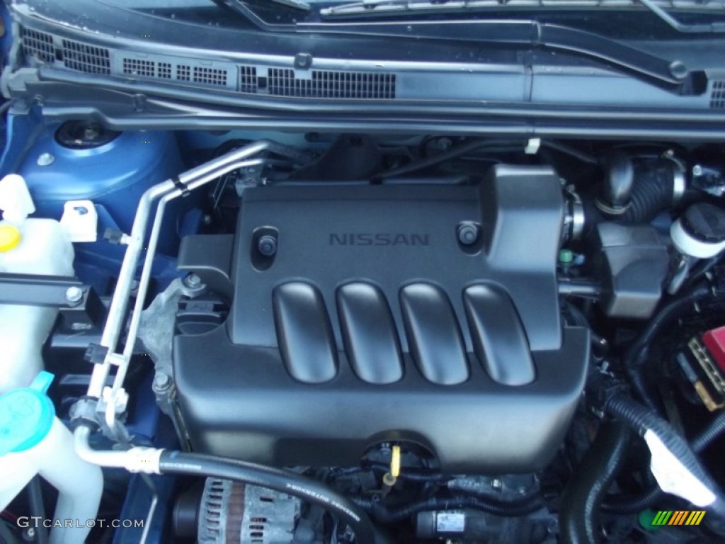 2011 Sentra 2.0 SR - Metallic Blue / Charcoal photo #32