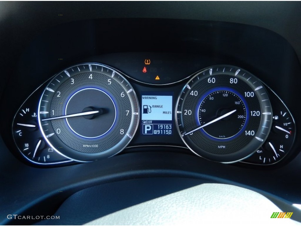 2012 Infiniti QX 56 Gauges Photos