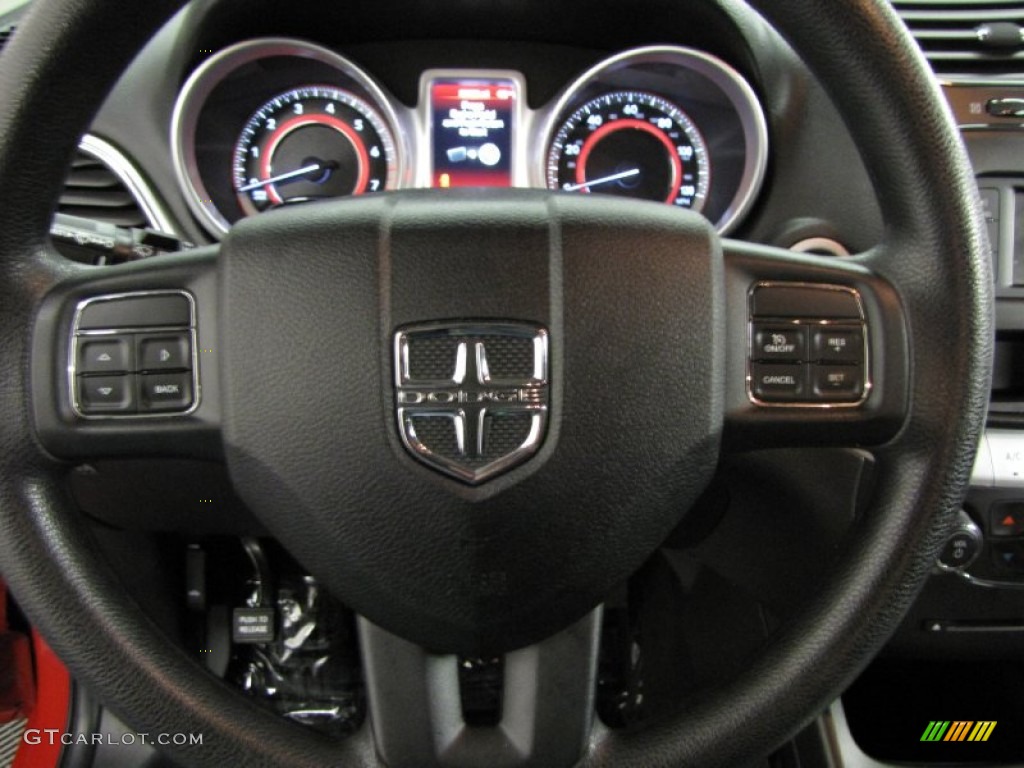 2013 Journey SXT AWD - Bright Red / Black/Light Frost Beige photo #17