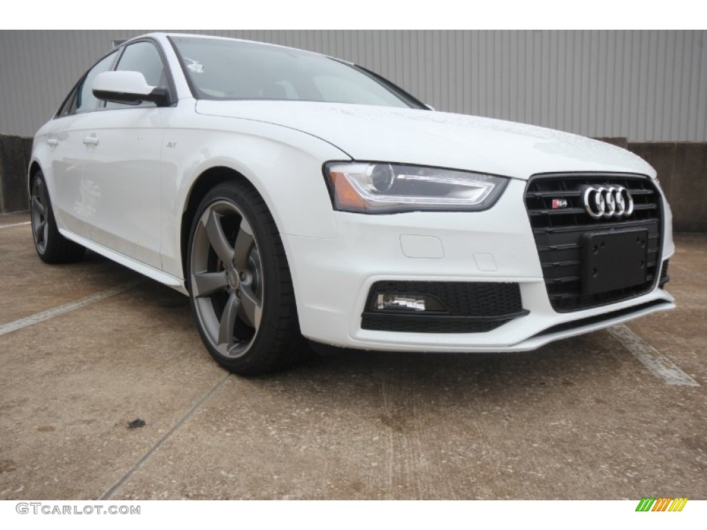 2014 S4 Premium plus 3.0 TFSI quattro - Ibis White / Black photo #1