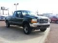 2000 Woodland Green Metallic Ford F250 Super Duty XLT Extended Cab 4x4  photo #13