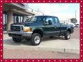 2000 Woodland Green Metallic Ford F250 Super Duty XLT Extended Cab 4x4  photo #15