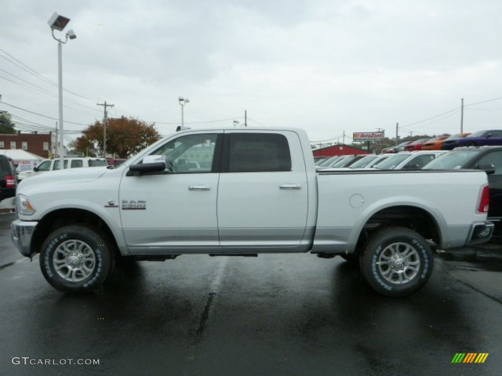 Bright White 2014 Ram 2500 Laramie Crew Cab 4x4 Exterior Photo #86935093