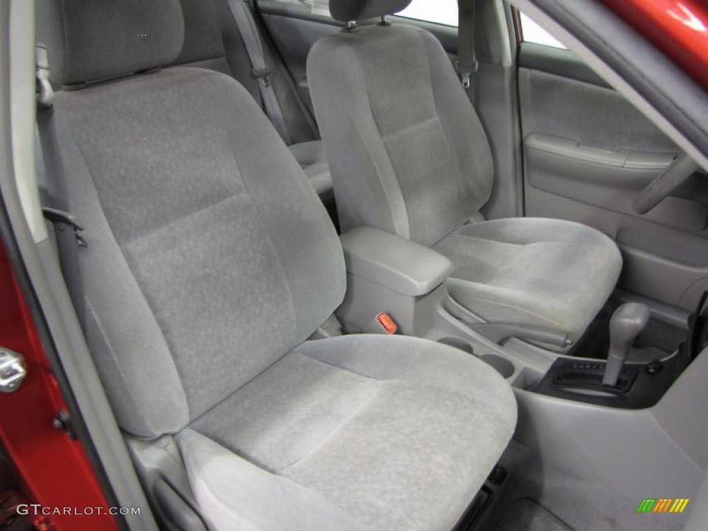 Light Gray Interior 2003 Toyota Corolla CE Photo #86935898
