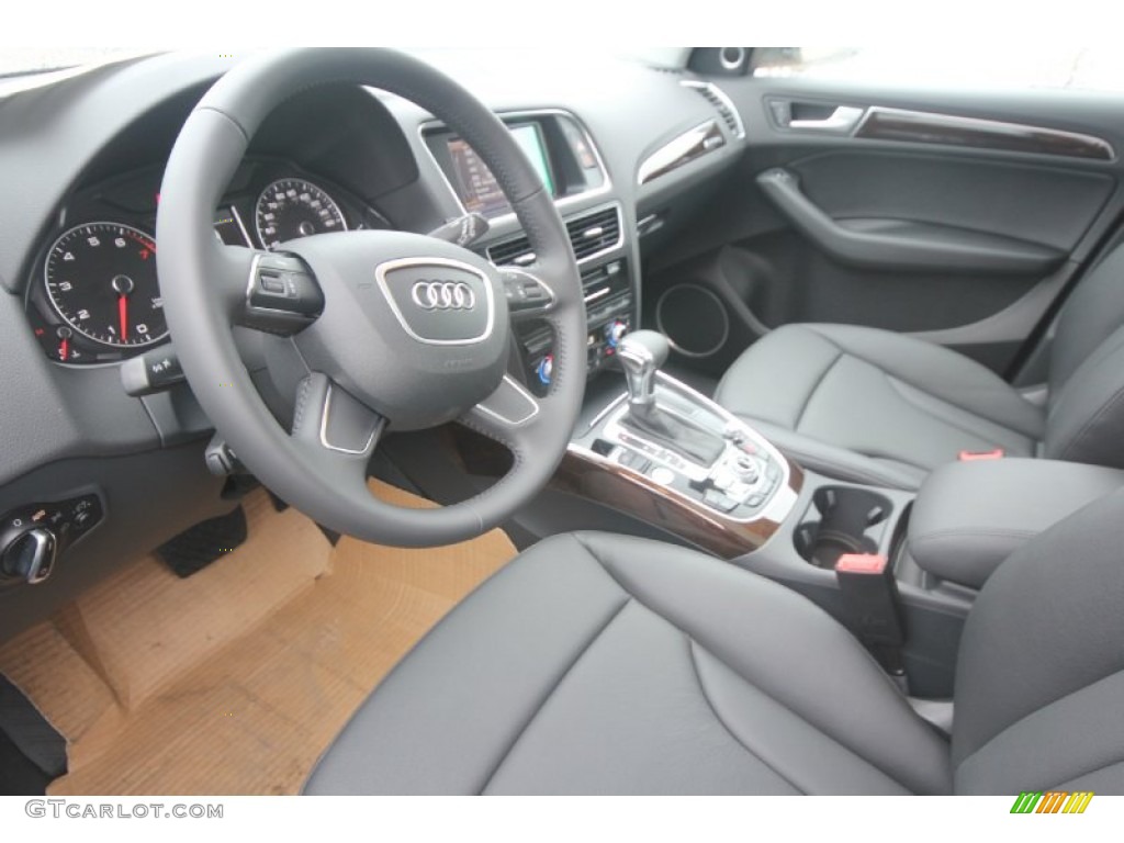 Black Interior 2014 Audi Q5 3.0 TFSI quattro Photo #86936263