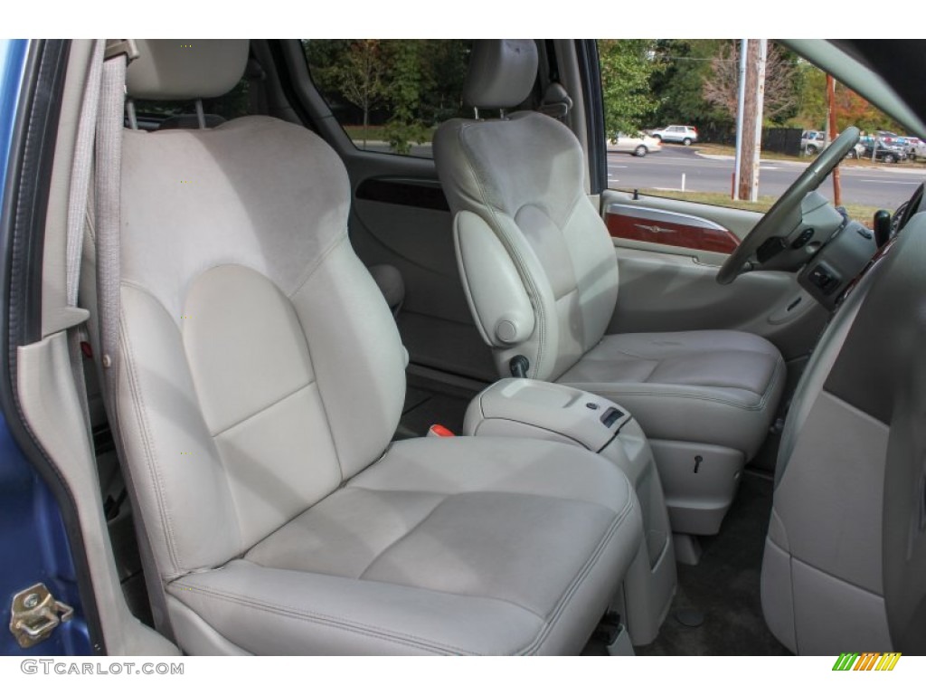 2007 Town & Country Limited - Marine Blue Pearl / Dark Khaki/Light Graystone photo #10