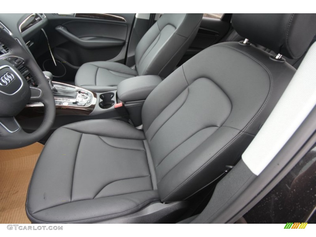 Black Interior 2014 Audi Q5 3.0 TFSI quattro Photo #86936461