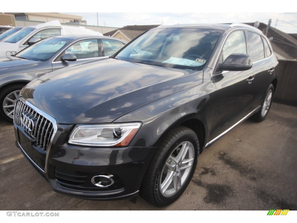 2014 Q5 2.0 TFSI quattro - Lava Gray Metallic / Black photo #3