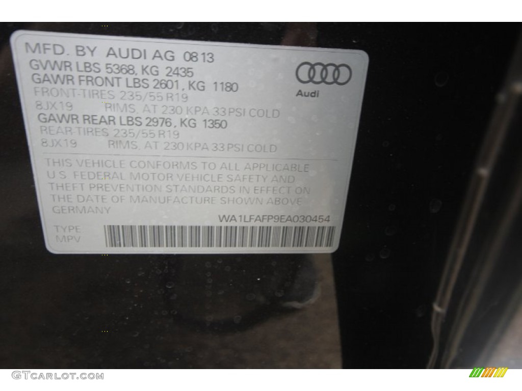 2014 Q5 2.0 TFSI quattro - Lava Gray Metallic / Black photo #36