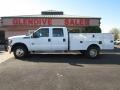 Oxford White - F350 Super Duty XL Crew Cab 4x4 Chassis Commercial Photo No. 2