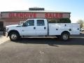 2011 Oxford White Ford F350 Super Duty XL Crew Cab 4x4 Chassis Commercial  photo #2