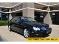 Black 2009 Mercedes-Benz CLK 350 Coupe