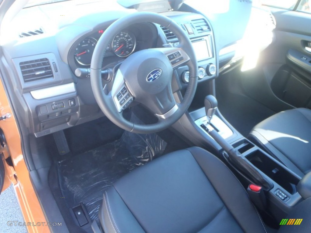 Black Interior 2014 Subaru XV Crosstrek 2.0i Limited Photo #86938294