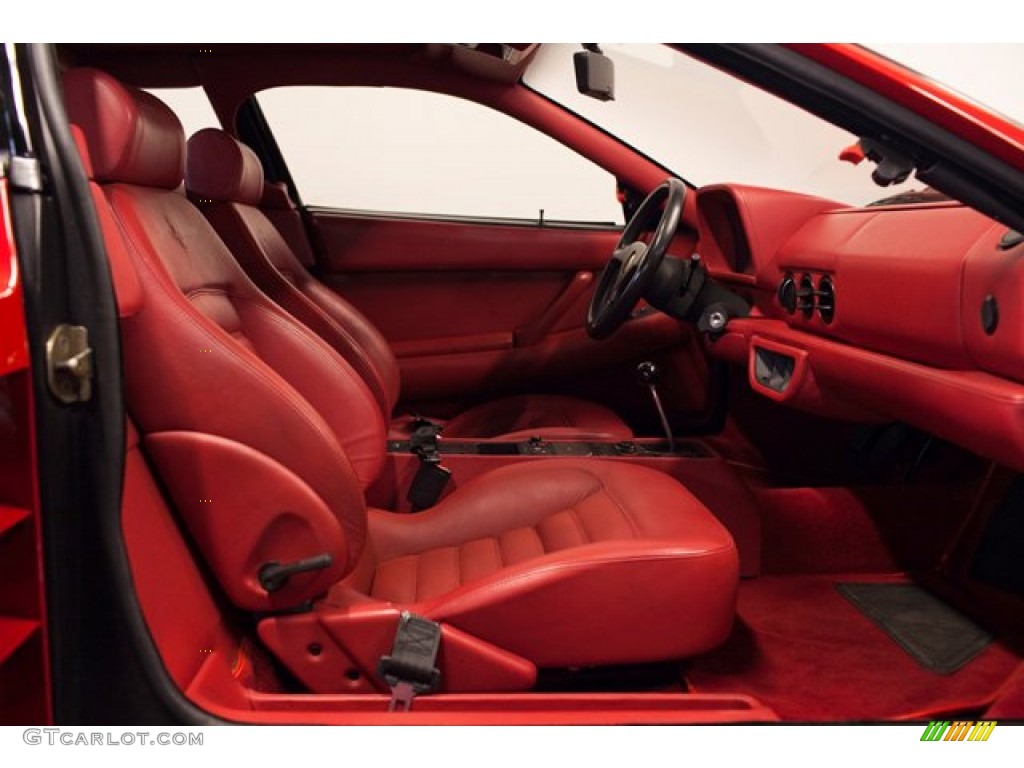 Rosso Interior 1992 Ferrari 512 TR Standard 512 TR Model Photo #86939374