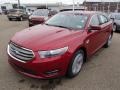 2014 Ruby Red Ford Taurus SEL  photo #4