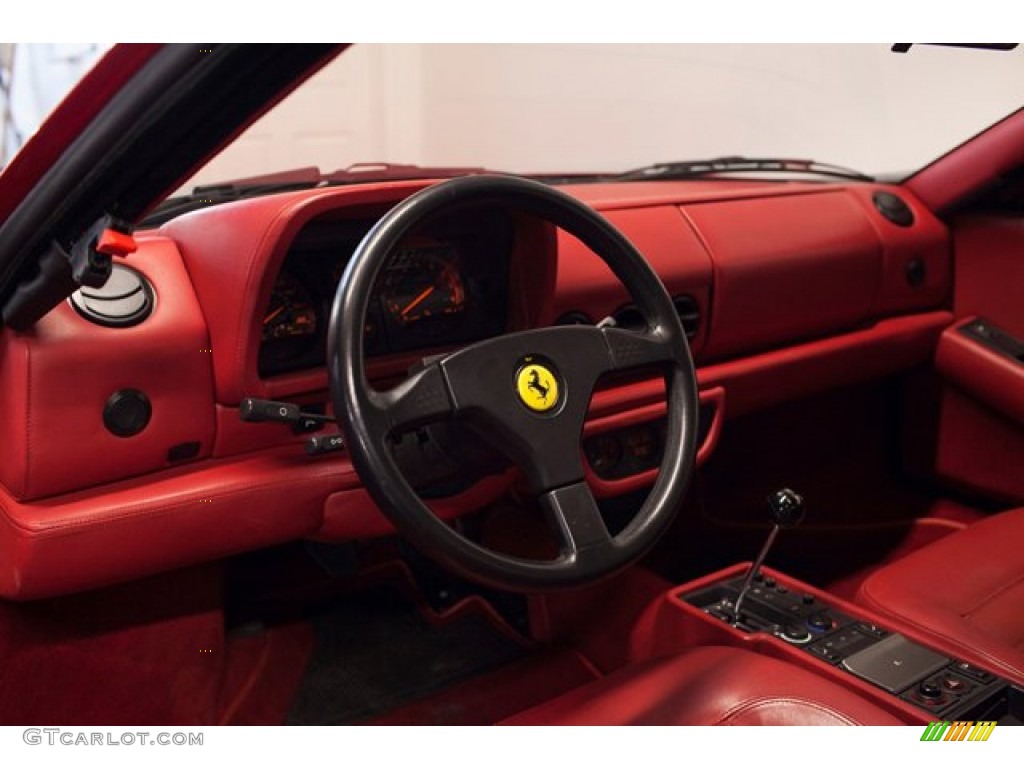 1992 Ferrari 512 TR Standard 512 TR Model Rosso Dashboard Photo #86939435
