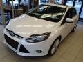 White Platinum - Focus Titanium Sedan Photo No. 3