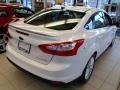 White Platinum - Focus Titanium Sedan Photo No. 6