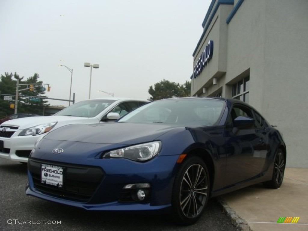 2013 BRZ Limited - Galaxy Blue Silica / Black Leather/Alcantara photo #1