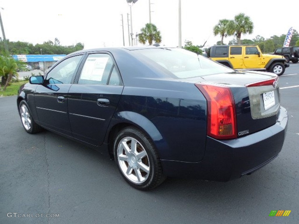 2004 CTS Sedan - Blue Chip / Light Gray/Ebony photo #3