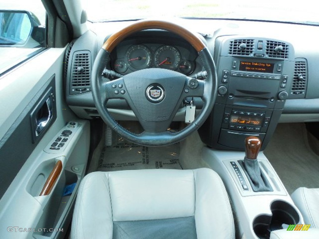 2004 CTS Sedan - Blue Chip / Light Gray/Ebony photo #6