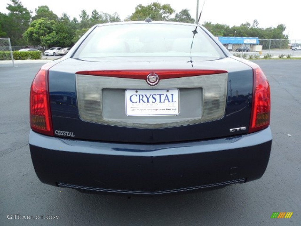 2004 CTS Sedan - Blue Chip / Light Gray/Ebony photo #7