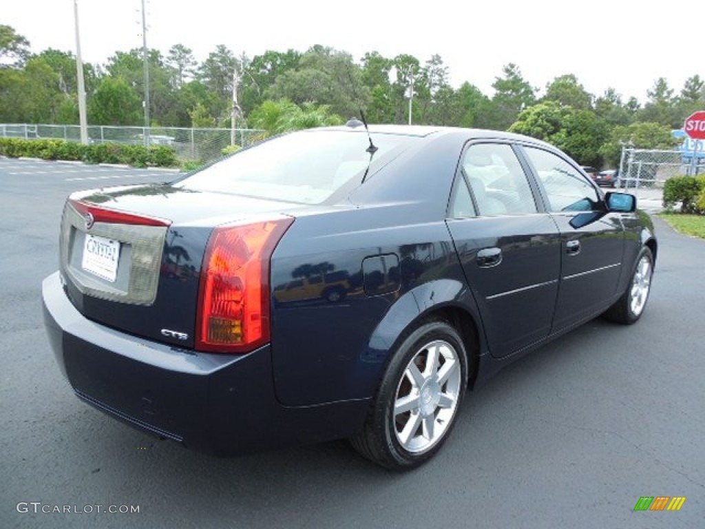 2004 CTS Sedan - Blue Chip / Light Gray/Ebony photo #8