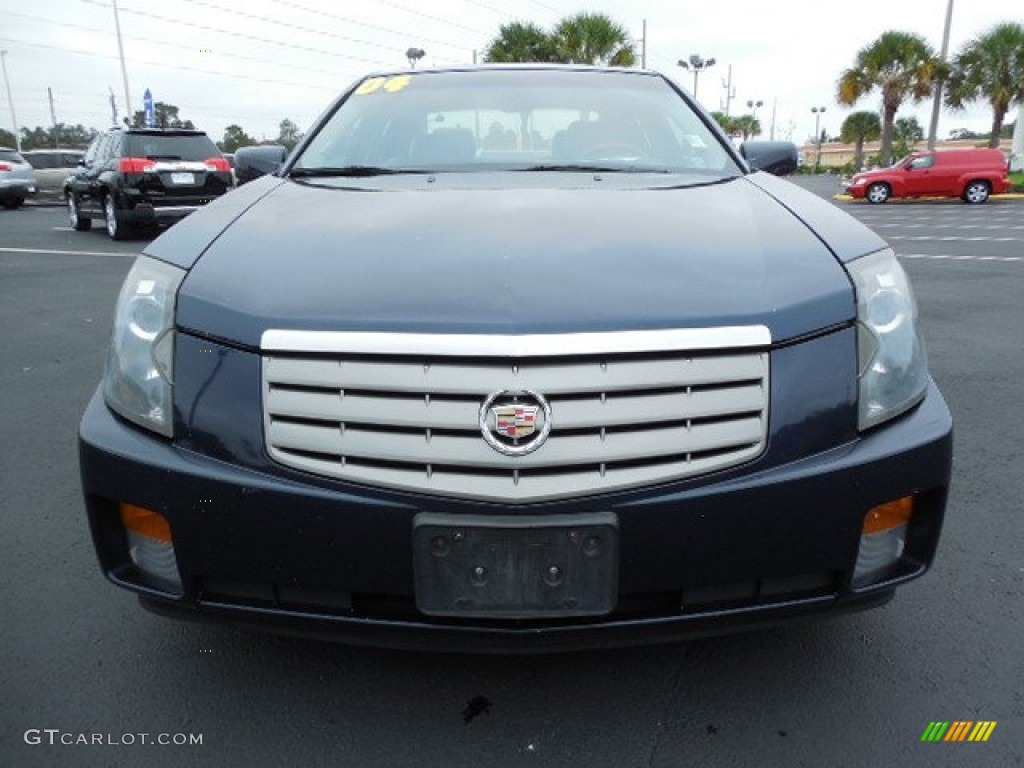 2004 CTS Sedan - Blue Chip / Light Gray/Ebony photo #13