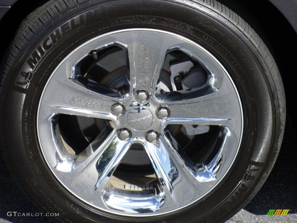 2013 Charger SXT - Granite Crystal / Black photo #9