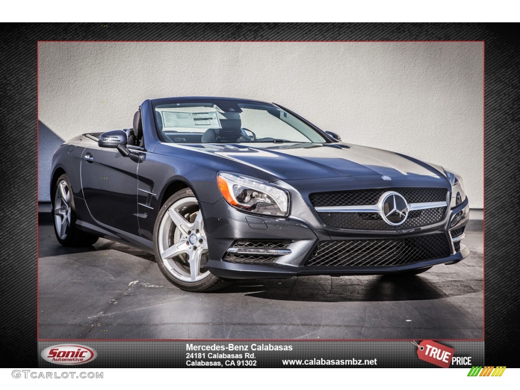 2014 SL 550 Roadster - Steel Grey Metallic / Black photo #1