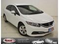 Taffeta White - Civic LX Sedan Photo No. 1