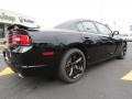 2014 Pitch Black Dodge Charger SXT  photo #7