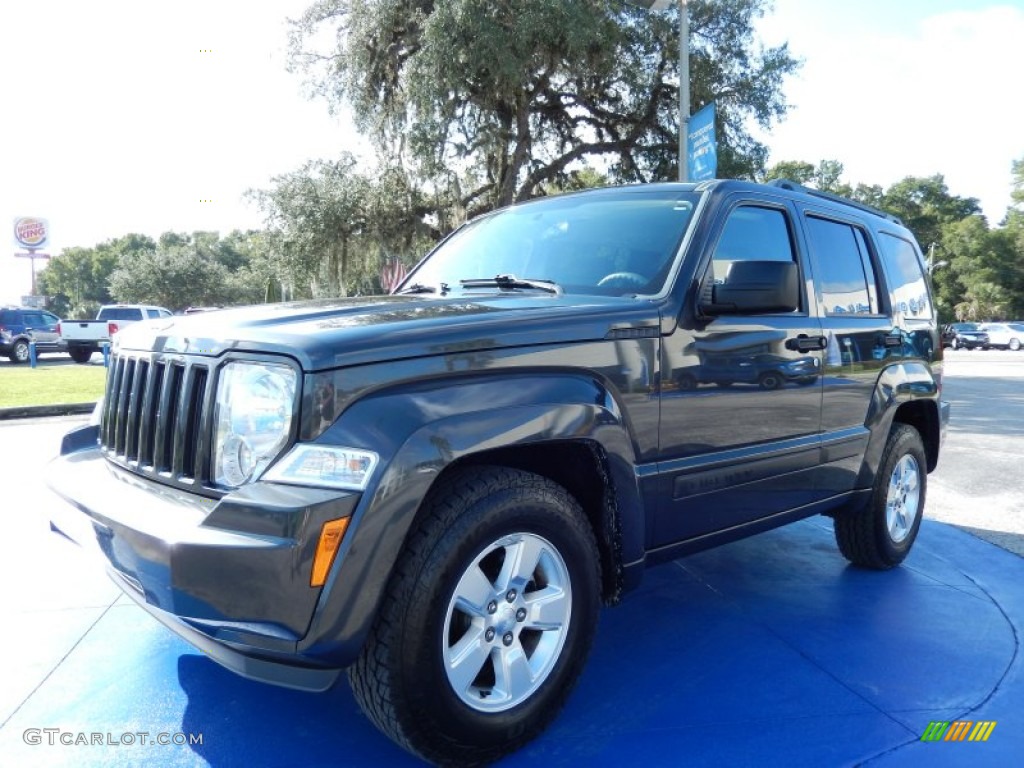 Dark Charcoal Pearl 2010 Jeep Liberty Sport Exterior Photo #86941855