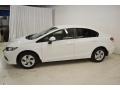 Taffeta White - Civic LX Sedan Photo No. 5