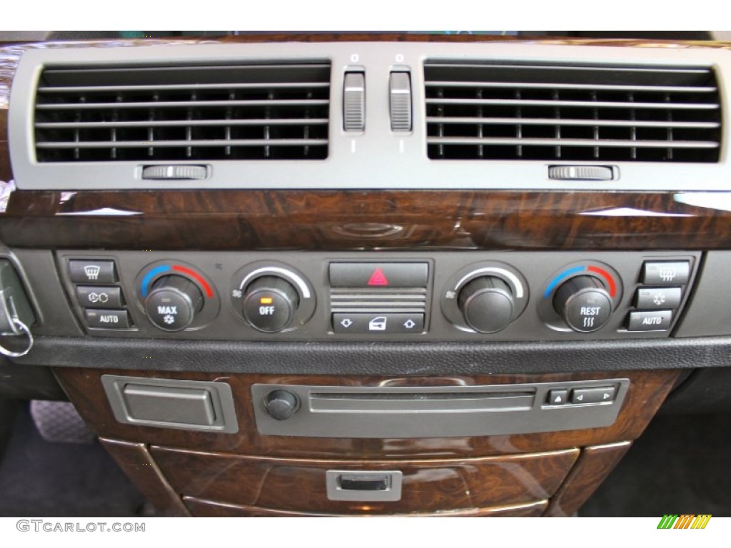 2005 7 Series 745i Sedan - Black Sapphire Metallic / Black/Black photo #28