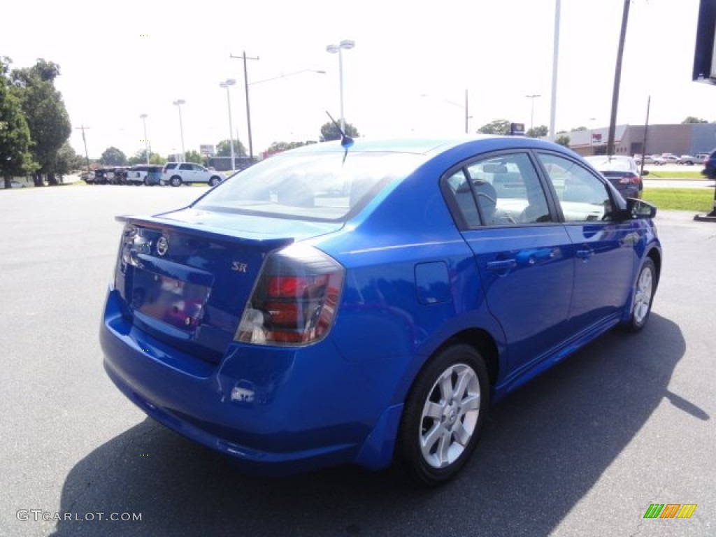 2011 Sentra 2.0 SR - Metallic Blue / Charcoal photo #5