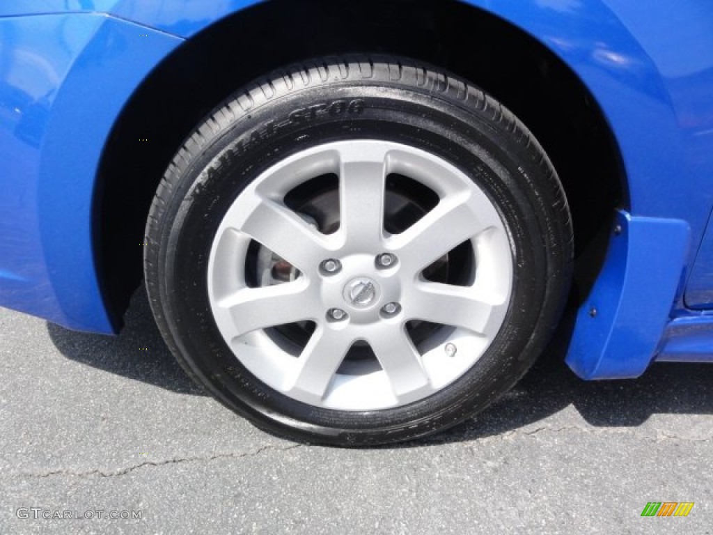 2011 Sentra 2.0 SR - Metallic Blue / Charcoal photo #8