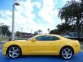 Rally Yellow 2010 Chevrolet Camaro SS/RS Coupe Exterior