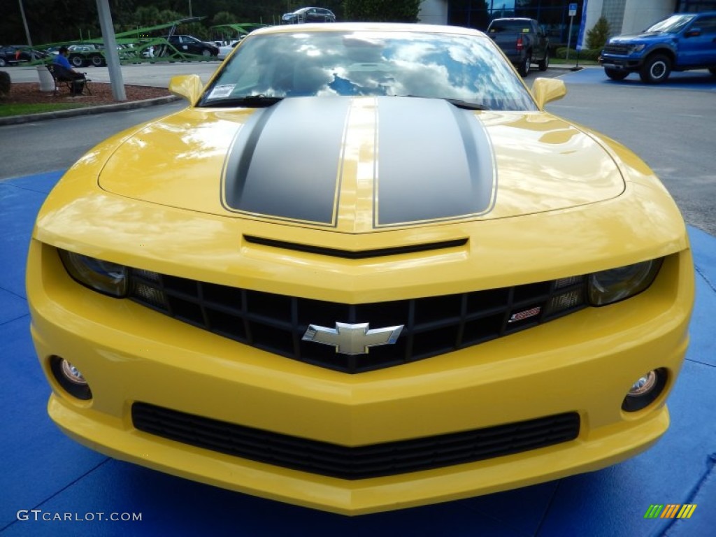 Rally Yellow 2010 Chevrolet Camaro SS/RS Coupe Exterior Photo #86943763