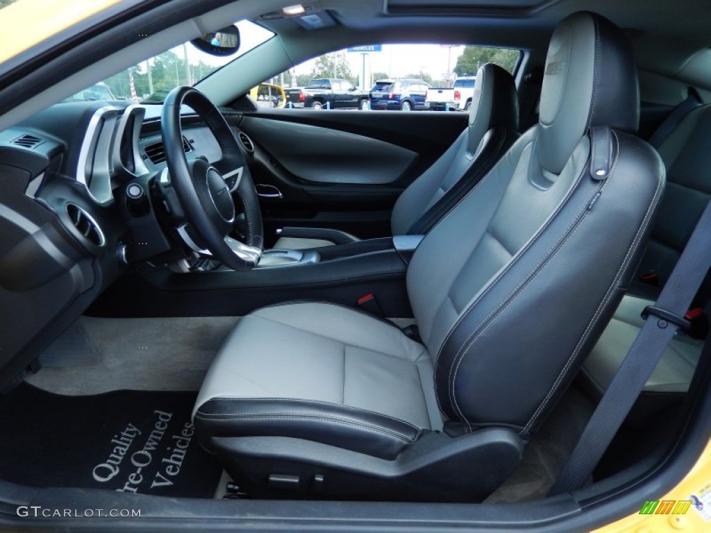 Black Interior 2010 Chevrolet Camaro SS/RS Coupe Photo #86943874