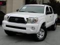 Super White 2008 Toyota Tacoma V6 PreRunner Double Cab