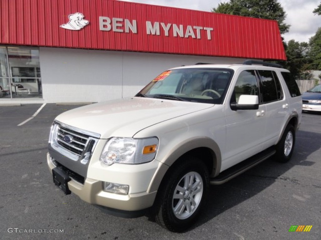 Oxford White Ford Explorer