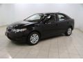 2011 Ebony Black Kia Forte EX  photo #3