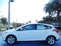 2014 Oxford White Ford Focus SE Hatchback  photo #2