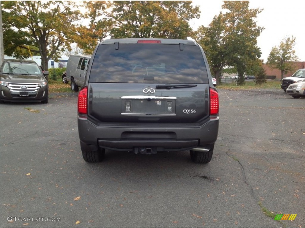 2010 QX 56 4WD - Liquid Onyx Black / Graphite photo #6