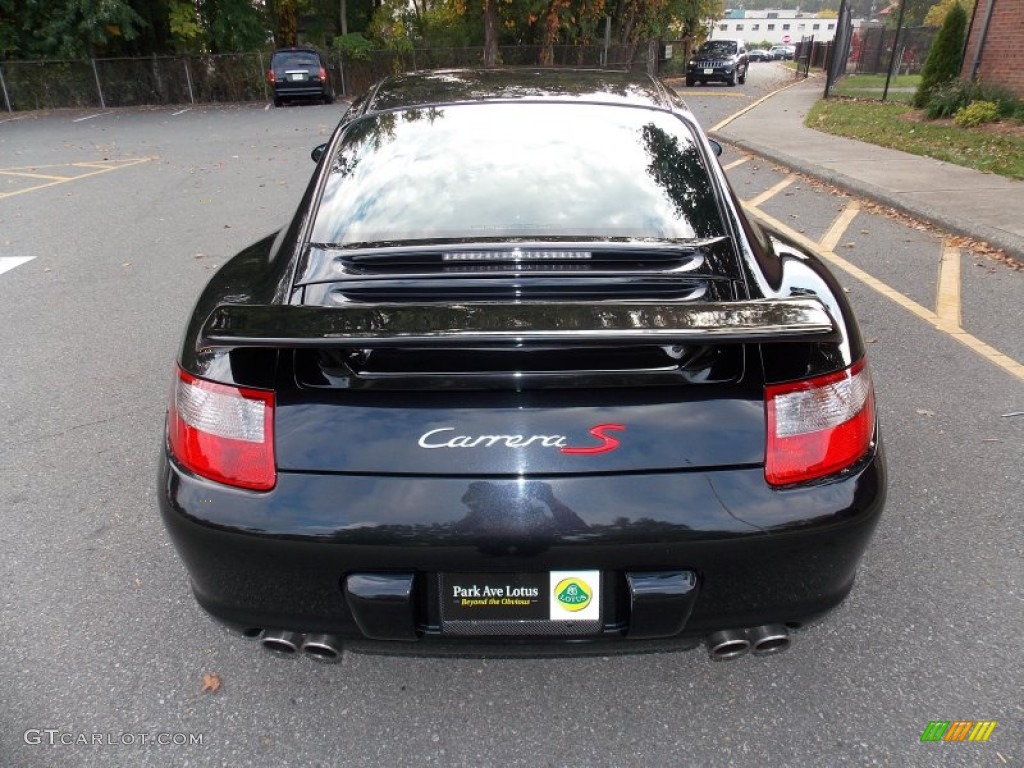 2006 911 Carrera S Coupe - Basalt Black Metallic / Black photo #5