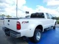 White Platinum Tri-Coat - F450 Super Duty Lariat Crew Cab 4x4 Dually Photo No. 3