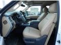 2014 Ford F450 Super Duty Adobe Interior Front Seat Photo